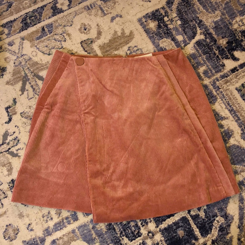Club Monaco corduroy mini skirt